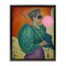 Stupell Industries Impressionist Woman & Bubblegum Floater Framed Canvas Wall Art Design by Daphne Polselli